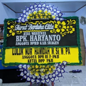Papan Bunga Duka Cita Sragen - DC14