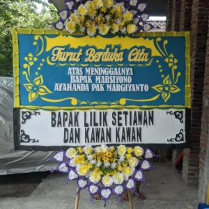 Papan Bunga Duka Cita Sragen - DC23