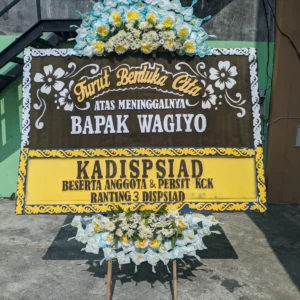 Papan Bunga Duka Cita Sragen - DC41