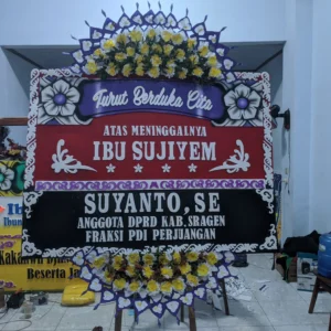 Papan Bunga Duka Cita Sragen - DC42