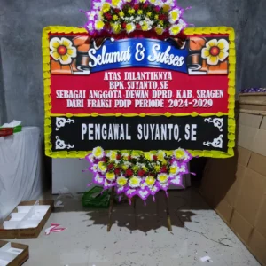 Papan Bunga Selamat Sukses Sragen - SS07
