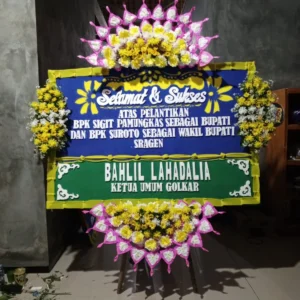 Papan Bunga Selamat Sukses Sragen - SS12