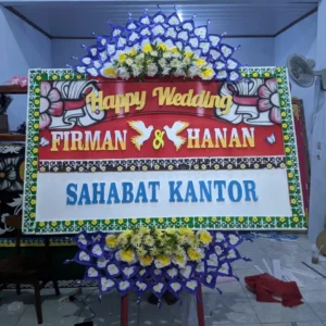 Papan Bunga Wedding - PW04