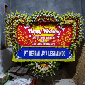 Papan Bunga Wedding - PW05