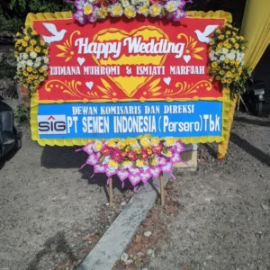 Papan Bunga Wedding - PW06
