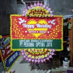 Papan Bunga Wedding - PW09