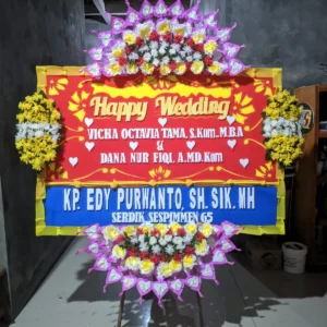 Papan Bunga Wedding - PW10