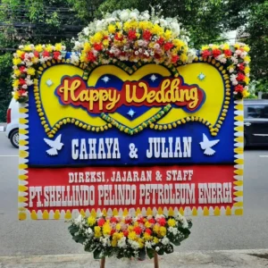 Papan Bunga Wedding - PW13