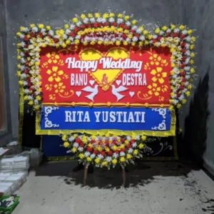 Papan Bunga Wedding - PW14