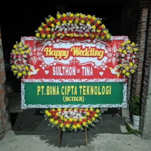 Papan Bunga Wedding - PW16