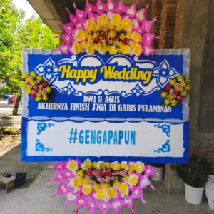 Papan Bunga Wedding - PW18