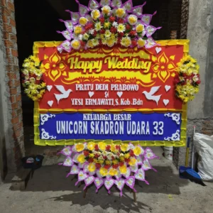 Papan Bunga Wedding - PW19