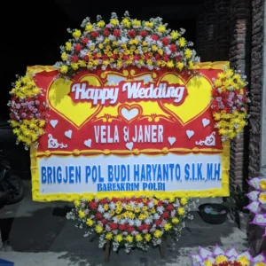 Papan Bunga Wedding - PW20