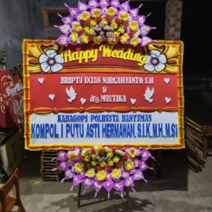 Papan Bunga Wedding - PW22
