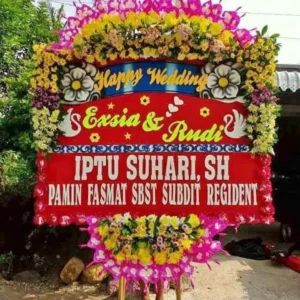 Papan Bunga Wedding - PW24