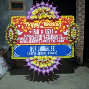 Papan Bunga Wedding - PW28